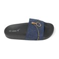 thumbnail image 4 of Victoria K Women's Zipper Slider Sandals, 4 of 4