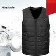 thumbnail image 3 of Chaleco calefaccionado Yashi para hombres y mujeres 3 niveles de temperatura impermeable XXL, 3 of 5