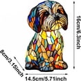 thumbnail image 3 of HIBIBUD Dog Night Light,3D Retro Stained Resin Pup Lamp,Usb Powered Non-Dazzling Led Bedside Light Handmade Decorative Gift, 3 of 7