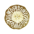 thumbnail image 4 of Decoración de pared de disco irregular de hierro perfecl decoración nórdica de lujo, 4 of 8