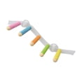 thumbnail image 2 of Guardoinrt Portable Suction Cup Perch Toy Addition To Bird Routine Best For Cockatiels During Travel Parrot Stand Cars Budgies Style A, 2 of 6