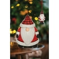 thumbnail image 2 of Plaid Gnome Cookie Jar, 2 of 3