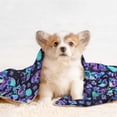 thumbnail image 2 of JUNZAN Waterproof Pet Blanket Dog Blankets, Skull flower tie dye Pattern Printing Super Soft Warm,Urine Proof Washable Pet Blanket, 2 of 5