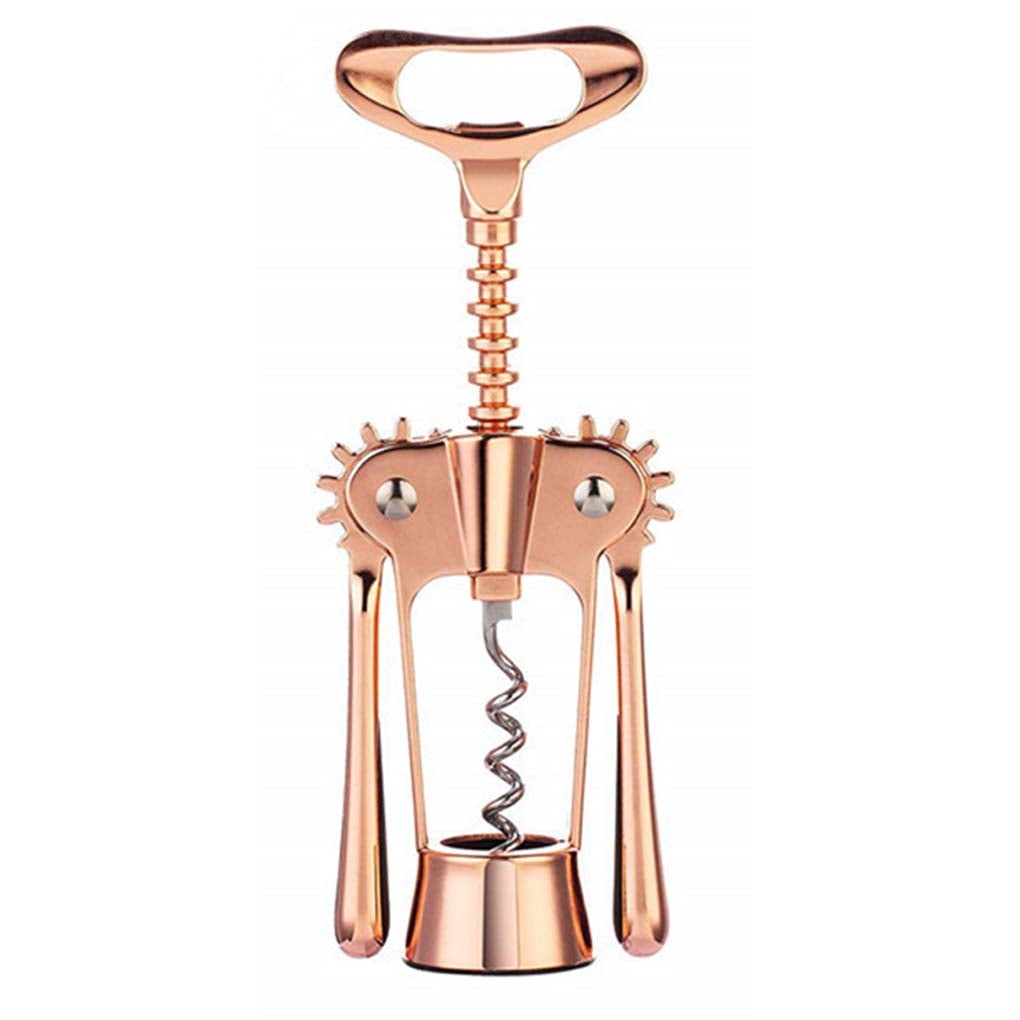 Fashionhome Portable Wine Opener Wine Bottle Screw Opener Zinc Alloy