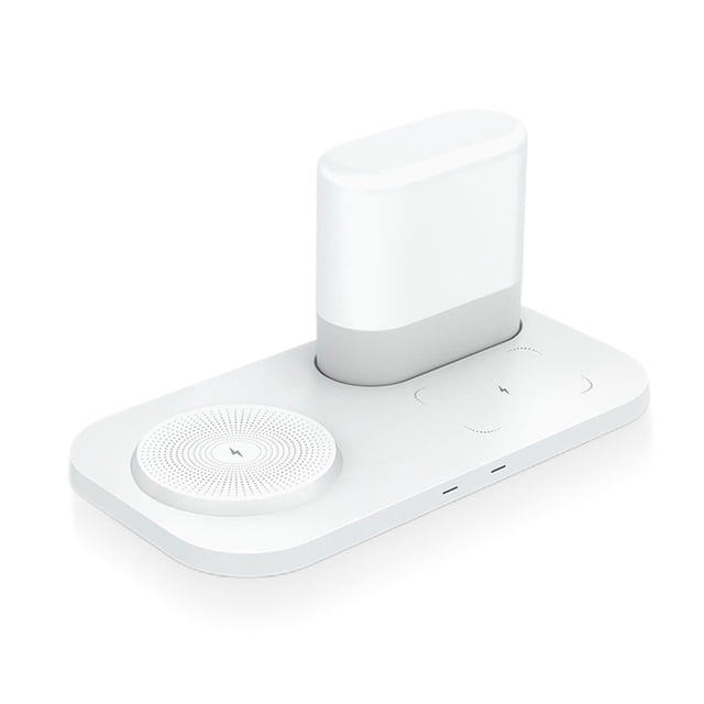 Matsuzay inalámbrico con USB Tipo-C Teléfonos móviles Auriculares Base de carga rápida Hogar Oficina Viajes Dormitorio Soporte Electrónica Teléfono y Comunicación