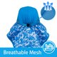 thumbnail image 2 of REDESS Gorro de nailon UPF 50 para niños pequeños, niños y niñas de 2 a 10 años,Camouflage Blue, 2 of 4