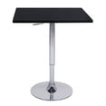 thumbnail image 1 of Zeta Contemporary Adjustable Bar Table - Black Licorice, 1 of 2