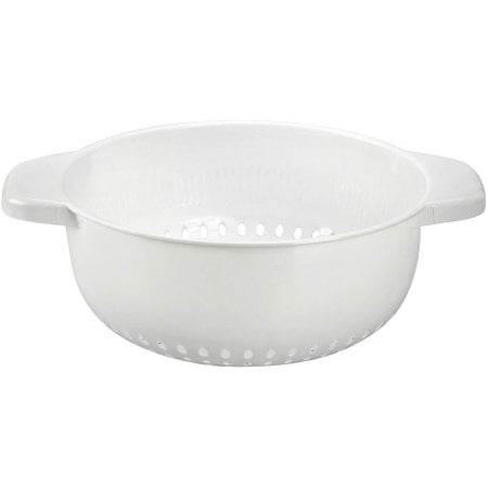 White Plastic Strainer - BRADSHAW INTERNATIONAL 12492 6Quart Strainer/Colander
