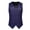 Navy, variant on Mens Victorian Vest Steampunk Gothic Paisley Tailored Collar Waistcoat Themed Party,L