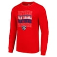 thumbnail image 2 of Men's Starter Red Florida Panthers Four Team Name Logo Long Sleeve Graphic T-Shirt, 2 of 3