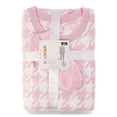 thumbnail image 5 of Joyspun Women's Houndstooth Top, Joggers and Socks Pajama Gift Set, 3-Piece, Sizes S-3X, 5 of 8