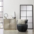 thumbnail image 2 of Home Fare Metal Spindle Quilted Accent Chair in Midnight Black, 2 of 9