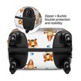 thumbnail image 4 of Bingfone Tigers Go In For Sports Luggage Cover Washable Suitcase Cover Protector Anti-Scratch Suitcase Cover Fits 18-32 Inch Luggage, 4 of 9