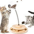 thumbnail image 1 of Alimentador interactivo para gatos Cat Toys Kelutd Tower of Tracks, 1 of 6