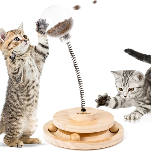 Alimentador interactivo para gatos Cat Toys Kelutd Tower of Tracks
