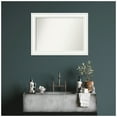 thumbnail image 3 of Amanti Art Custom Framed Wall and Bathroom Mirror (26 x 35 in.), Craftsman White Frame, 3 of 7