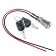 thumbnail image 1 of Mini cerradura electrónica con interruptor de llave de 12 mm, práctica cerradura multiusos para teléfono con 2 llaves para electrónica de y, 1 of 9