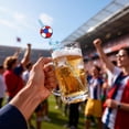 thumbnail image 6 of 10 Pcs Reusable Plastic Football Straws, Novelty Curly Crazy Drinking Straws for Kids Birthday Party, Woodland Soccer Themed Party Supplies and Favors, 6 of 7