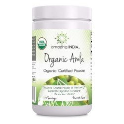 Amazing India Organic Amla - 16 Oz (Best Amla Juice In India)