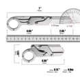 thumbnail image 3 of Iodue Cutter Premium Stainless Kitchen Utility And Paring For Fruits Vegetables And Meat Ergonomic Handle Dishwasher Perfect For Home Cooks, 3 of 4