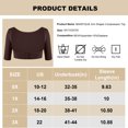 thumbnail image 6 of MANIFIQUE Women's Plus Size Shapewear Tops Post Surgery Compression Sleeve for Arm Shaper, 6 of 6