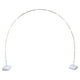 thumbnail image 1 of 1 juego de soporte para arco de globos, kit de arco de globos ajustable con base rellenable con agua para fiesta, 1 of 6