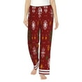 thumbnail image 2 of Kdxio Women's Comfy Stretch Merry ChristmasPrint Drawstring Pajama Pants-Large, 2 of 9