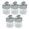 thumbnail image 1 of Spice Dispenser, Convenient Handle Versatile 4 in 1 Spice Container Plastic Clear with Sealed Lid for Home for Kitchen for Restaurant, 1 of 7