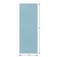 thumbnail image 5 of Mainstays Light Blue Solid Blackout Rod Pocket with Back Tabs Curtain Panel Pair, Set of 2, 30" W x 84" L, 5 of 10