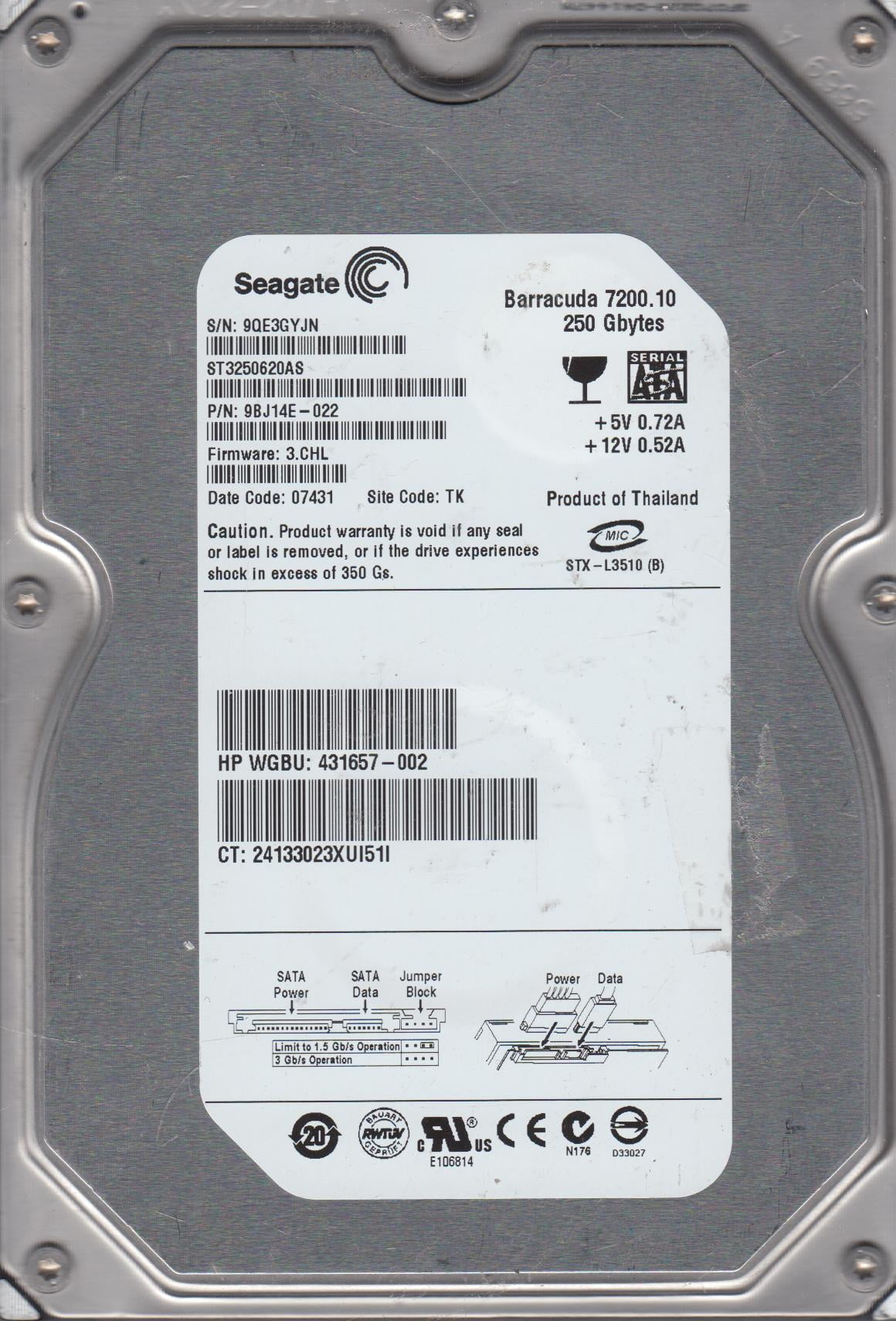 DRIVERS ST3250620AS WINDOWS VISTA DRIVERS ST3250620AS WINDOWS VISTA