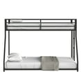 thumbnail image 6 of KOFUN Twin over Full Metal Bunk Bed, Heavy Duty Bunk Bed Frame, No Box Spring Needed, Black, 6 of 10