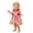 G10-Pink, variant on Rhuody Girls' Dresses Sleeveless Bowknot Casual Floral Dress Dance Party Dresses Classic Clothing
