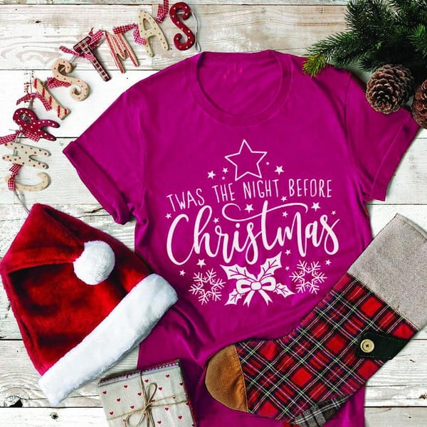 twas the night before christmas shirt