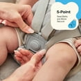 thumbnail image 6 of HARPPA Baby Swing for Infants with Remote Control, 5 Sway Speed, 10 Lullabies, Gray, 6 of 11