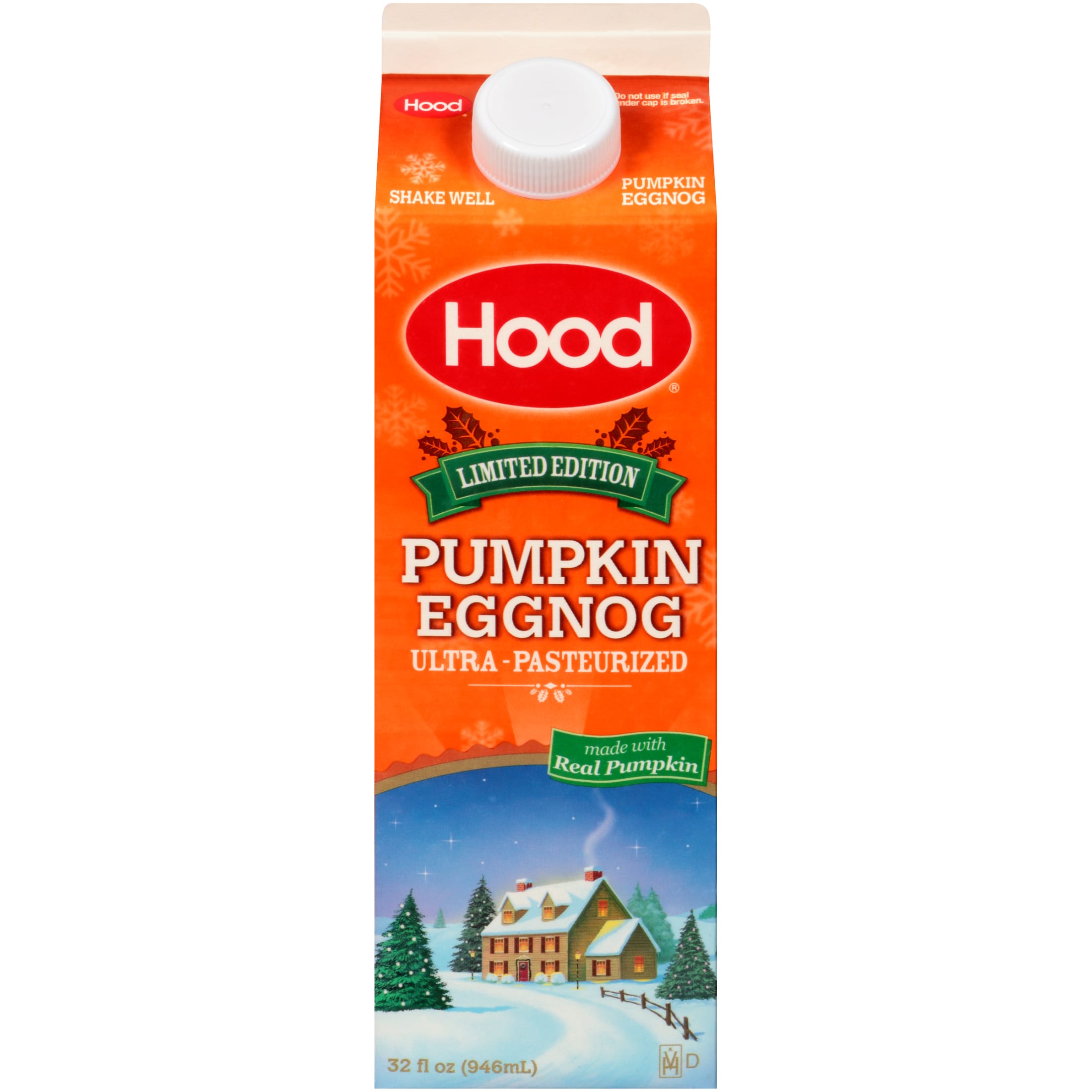 Hood Pumpkin Eggnog, 32 oz.