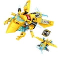 thumbnail image 2 of QIUPING Guerrier Guêpe Transformable Casse-Tête 4-en-1 Blocs de Construction Jouets, 2 of 4