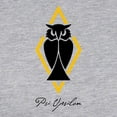 thumbnail image 3 of CafePress - Psi Upsilon Owl Long Sleeve T Shirt - Womens Baseball Tee, 3 of 4