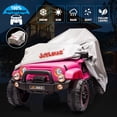 thumbnail image 5 of Pink 12V Battery Kids Ride On Car Truck Electric Toys 3 Speeds Gift w/Music,LED,Cover,Remote Control, 5 of 18
