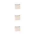 thumbnail image 1 of Matsuzay Bolsa de almacenamiento de maquillaje Diseño simple Líneas de arte Organizador de artículos de tocador Estudiantes diario Paquete de 13*10cm 3piezas Matsuzay CBP387588, 1 of 6