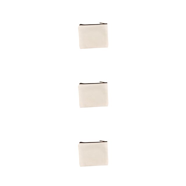 Matsuzay Bolsa de almacenamiento de maquillaje Diseño simple Líneas de arte Organizador de artículos de tocador Estudiantes diario Paquete de 13*10cm 3piezas Matsuzay CBP387588