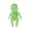 B004- Green, variant on Slow Rise Stress Ball, Silicone Student Doll, Silicone Rubber, 2.5 In, Squeeze Slow Rise, Sensory, Green, Relaxation Toys, Stretchy Squeeze Toys, 1 Pc, Valentines Toys