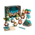 thumbnail image 4 of 9‑Piece Fantasy Crochet DIY Kit, Complete Gnome Themed Crochet Starter Set with Yarn, Hook and Step‑by‑Step Instruction Booklet, Hand‑Making Craft Kit for Decor & Gift, 4 of 4