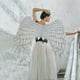 thumbnail image 5 of Grandes alas de ángel para adultos Accesorios de disfraces de hadas Alas decorativas Tela no tejida impresa para fiesta Carnaval de Halloween Mardi , Blanco Colco alas de ángel adulto, 5 of 8