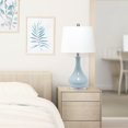thumbnail image 5 of Home Decorative Ceramic Tear Drop Shaped Table Lamp - Light Blue, 5 of 7