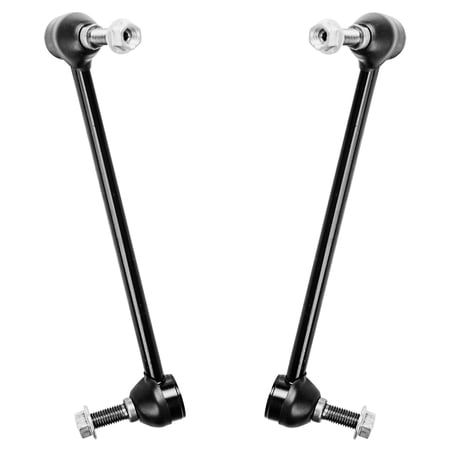Detroit Axle - 2pc Front Sway Bars for 1996-2007 Ford Taurus 1995-2002 Lincoln Continental 1996-2005 Mercury Sable, Stabilizer Sway Bar Ends Replacement