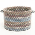 thumbnail image 1 of Rhody Rug BH97B014X010 14 x 10 in. Bar Harbor Bluestone Basket, Multi Color, 1 of 1