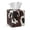 Cow Print, variant on Taierverra Fall Tissue Cube Box Holder Facial Paper Dispenser Leather Maple Leaf Tissue Cover with Bottom Snap Button, Napkin Organizer for Office, Kitchen, Outdoor Tent 5×5×5 Inch