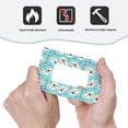 thumbnail image 6 of ZICANCN Outlet Covers Wall Plate, Funny Symbol Hands Eyes Light Switch Cover Decorative, Duplex Toggle Combo 1-Gang, 6 of 9