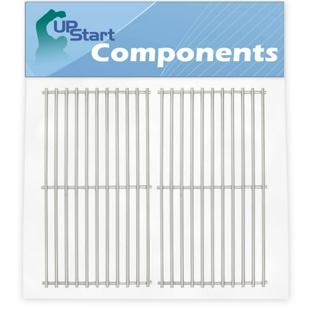 2-Pack BBQ Grill Cooking Grates Replacement Parts for Charbroil 463460711 - Compatible Barbeque Stainless Steel Grid 16 7/8
