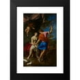 thumbnail image 2 of Nicolas Mignard 11x14 Black Modern Framed Museum Art Print Titled - Venus and Adonis (C. 1650), 2 of 5